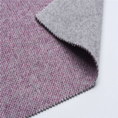 twill fleece woolen fabric western wool fabric for coats wholesale wool blend felt fabric